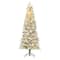 7ft. Pre-Lit Lexington Fir Artificial Christmas Tree, Warm White LED Lights